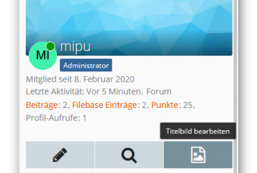 Profilbild Button Profilbild Button